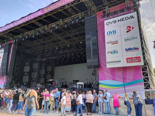 Sommerfestival Rosenheim 2023 - Die Bühne