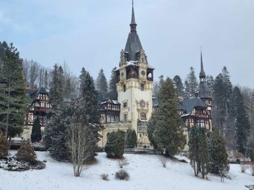 Schloss Peles-Sinaia- Winter in Rumänien 2024_I